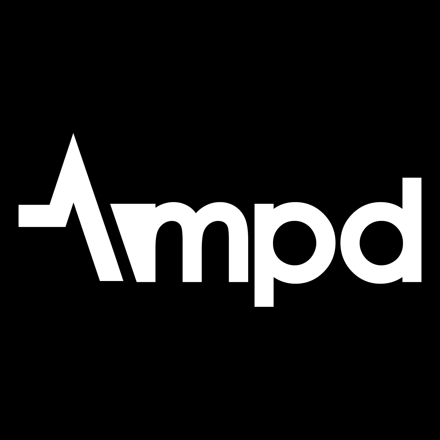 Ampd Electronics Logo in black and white